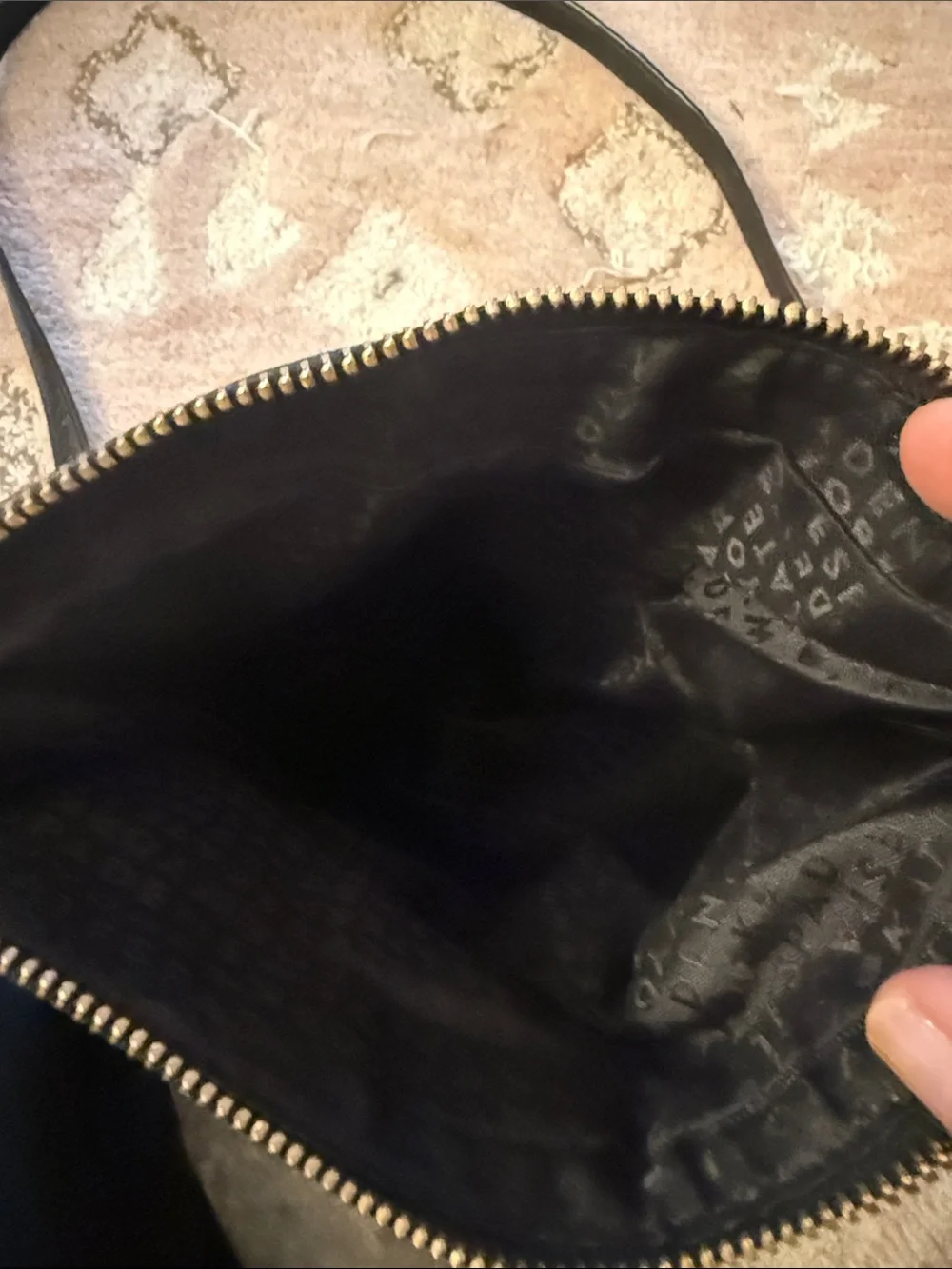 kate spade Black Leather Crossbody Shoulder Bag